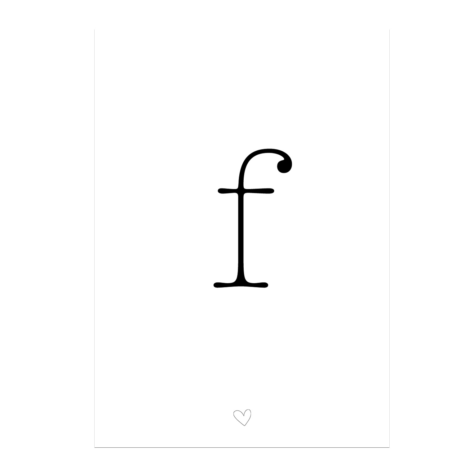 Letter F