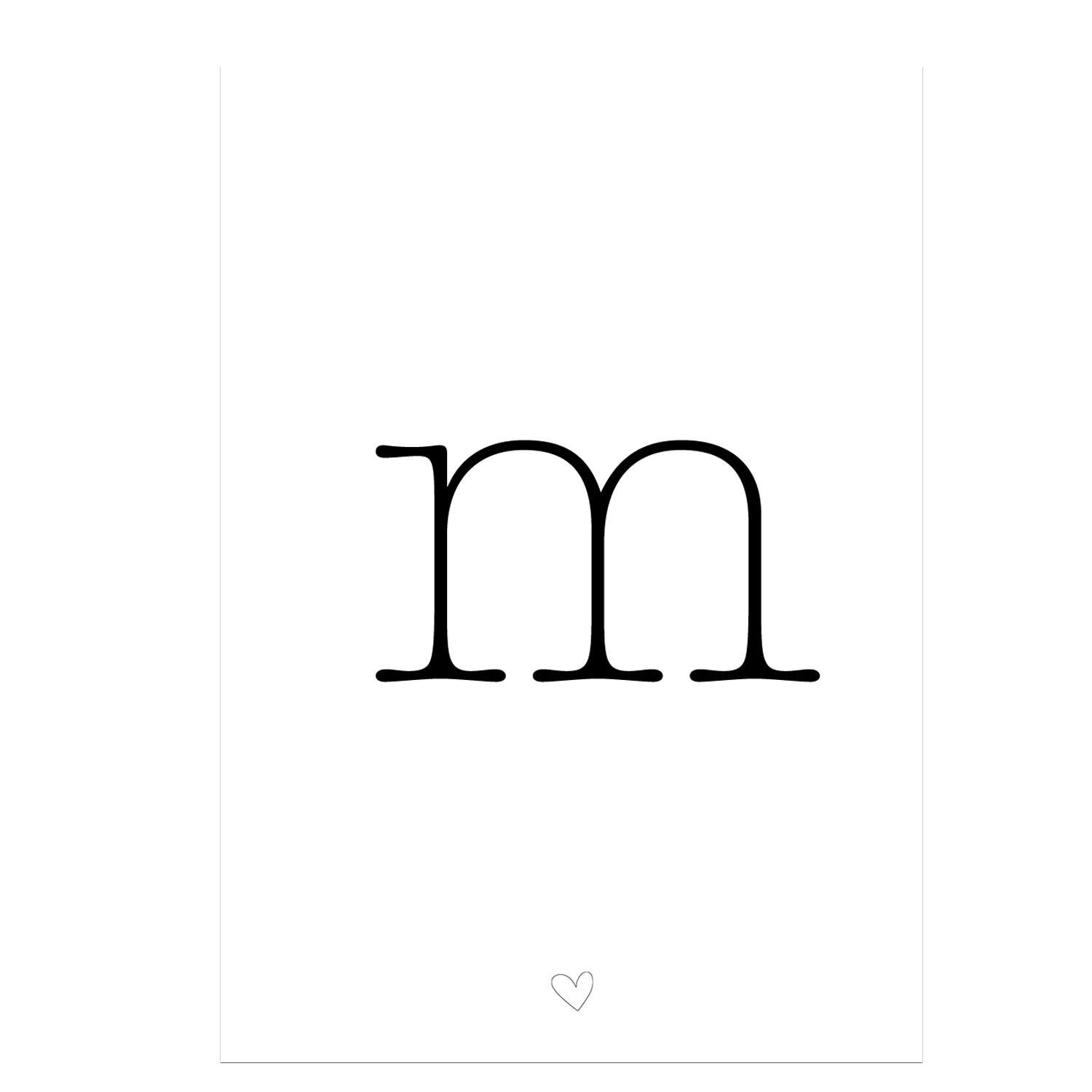Letter M