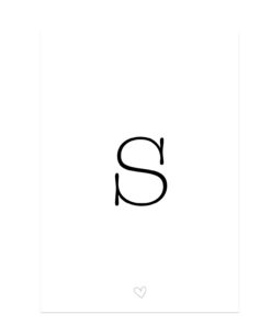 Letter S