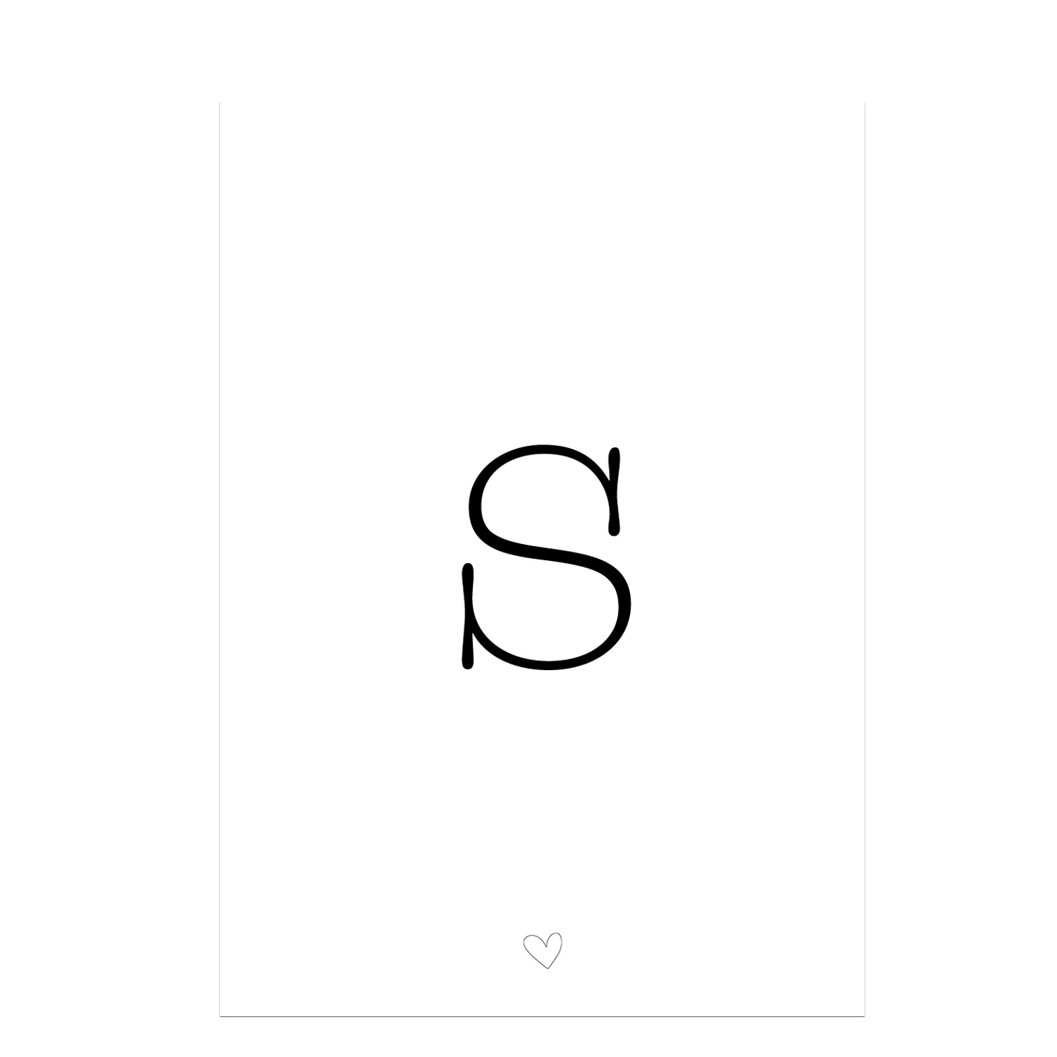 Letter S