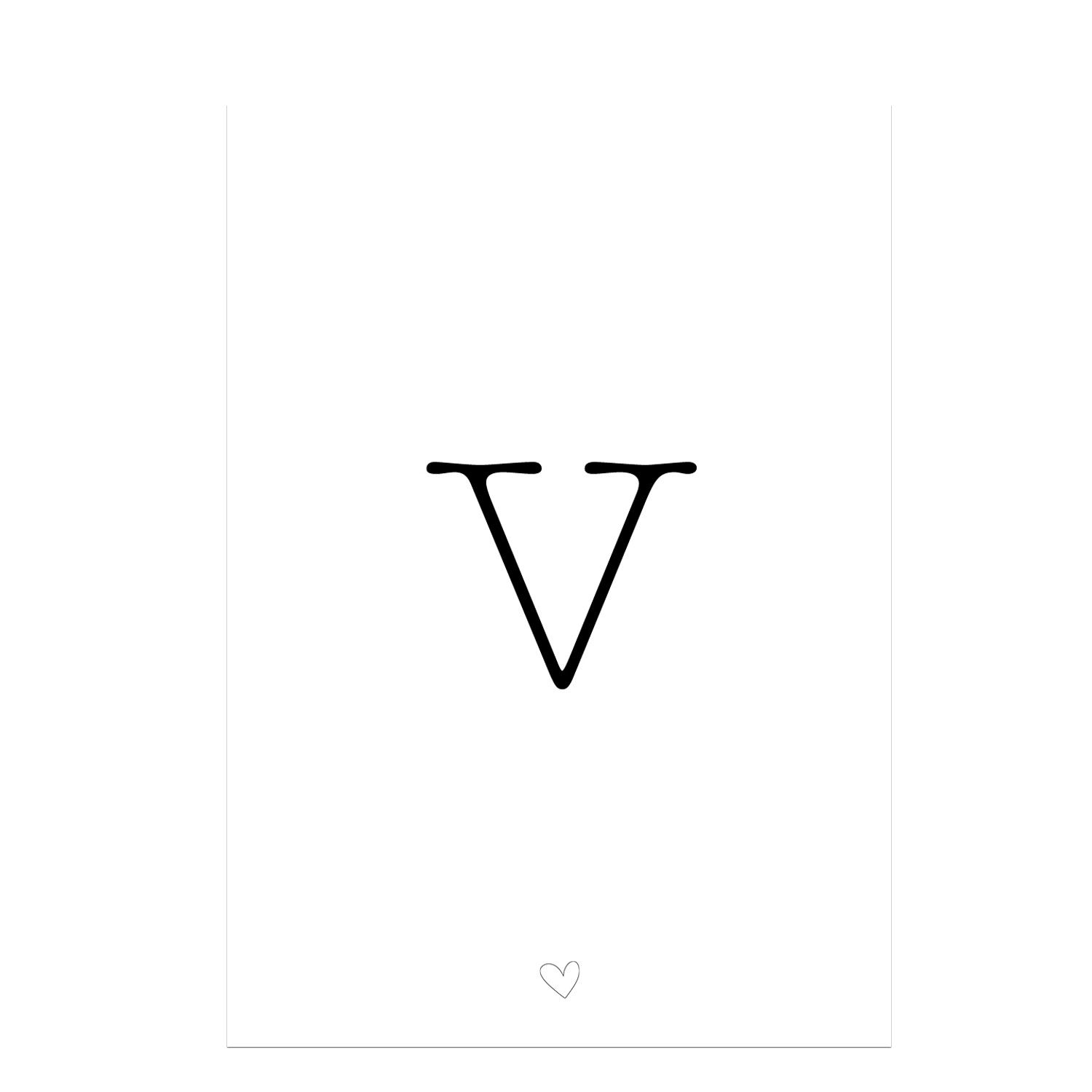 Letter V