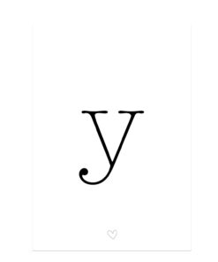Letter Y