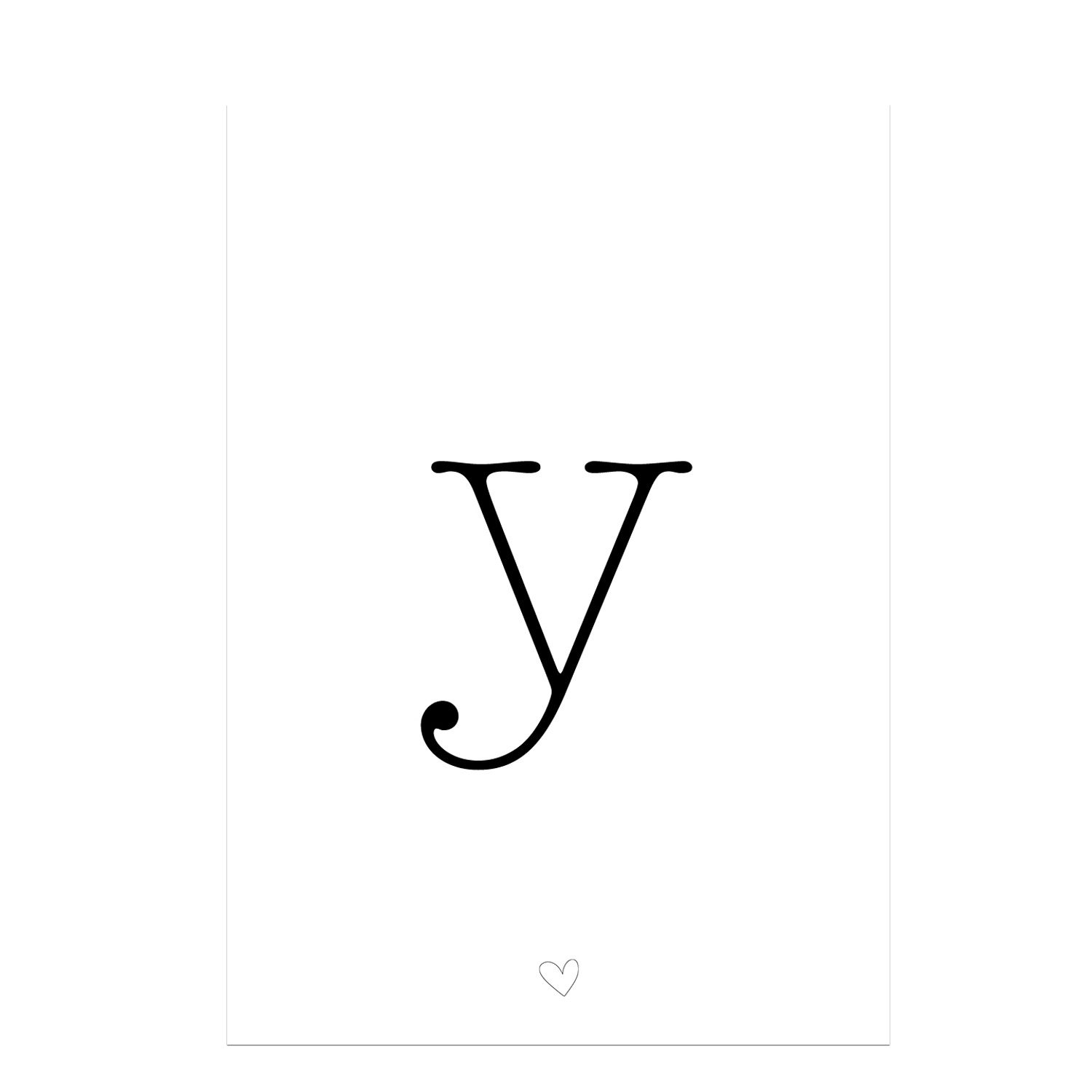Letter Y