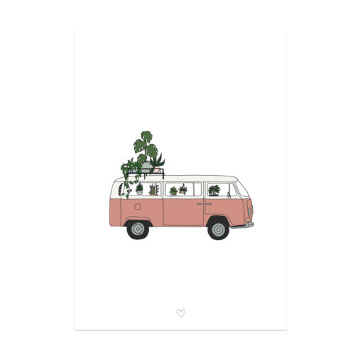 Kaart - Bus vol planten