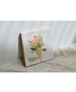 Tegeltje - Bos bloemen - Voor jou